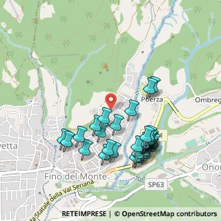 Mappa Via Lorenzo Lotto, 24020 Fino del Monte BG, Italia (0.487)