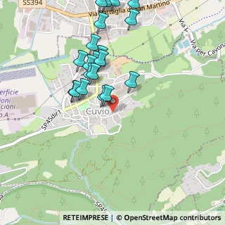 Mappa Via Cavour, 21030 Cuvio VA, Italia (0.5175)