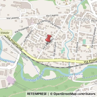 Mappa Via San Giulio, 19, 21033 Cittiglio, Varese (Lombardia)