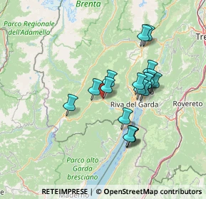 Mappa Viale Chiassi, 38067 Ledro TN, Italia (11.82222)