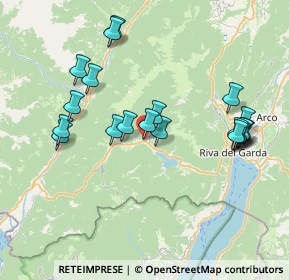 Mappa Viale Chiassi, 38067 Ledro TN, Italia (7.557)