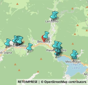 Mappa Viale Chiassi, 38067 Ledro TN, Italia (2.05)