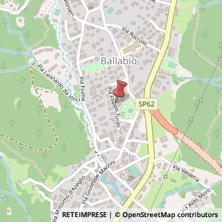 Mappa Via Filippo Turati,  26, 23811 Ballabio, Lecco (Lombardia)