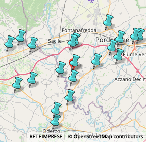 Mappa SP15, 33070 Brugnera PN, Italia (8.932)