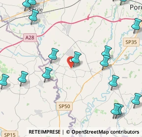 Mappa SP15, 33070 Brugnera PN, Italia (6.399)