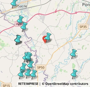 Mappa SP15, 33070 Brugnera PN, Italia (5.44412)