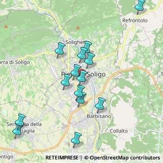Mappa Via Antonio Meucci, 31053 Pieve di Soligo TV, Italia (1.96929)