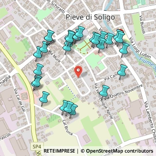 Mappa Via Antonio Meucci, 31053 Pieve di Soligo TV, Italia (0.26071)