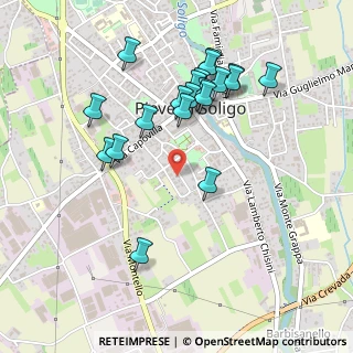 Mappa Via Antonio Meucci, 31053 Pieve di Soligo TV, Italia (0.473)