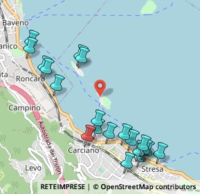 Mappa Isola Bella, 28838 Stresa VB, Italia (1.201)