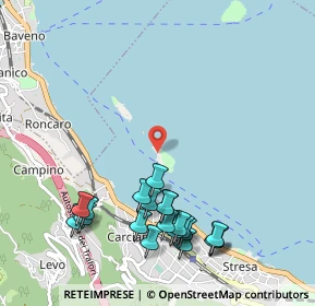 Mappa Isola Bella, 28838 Stresa VB, Italia (1.1605)