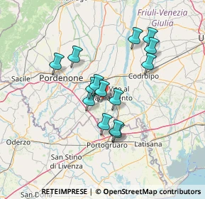 Mappa Loc Pissarelle, 33078 San Vito al Tagliamento PN, Italia (11.16786)