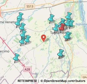 Mappa Loc Pissarelle, 33078 San Vito al Tagliamento PN, Italia (4.237)