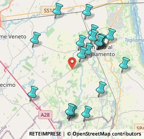 Mappa Loc Pissarelle, 33078 San Vito al Tagliamento PN, Italia (4.171)