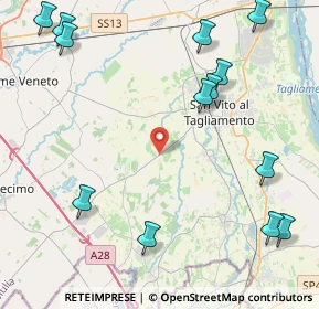 Mappa Loc Pissarelle, 33078 San Vito al Tagliamento PN, Italia (5.64846)