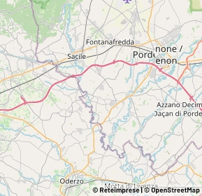 Mappa Maron, 33070 Brugnera PN, Italia (7.2935)