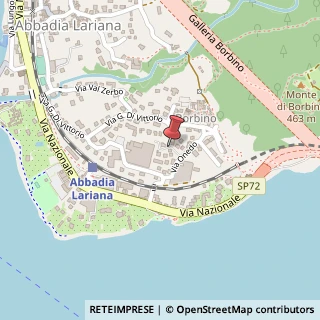 Mappa Via Vittorio Veneto, 9/E, 23821 Abbadia Lariana, Lecco (Lombardia)