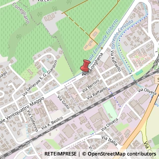 Mappa Via Longhena, 22/A, 31020 San Vendemiano, Treviso (Veneto)