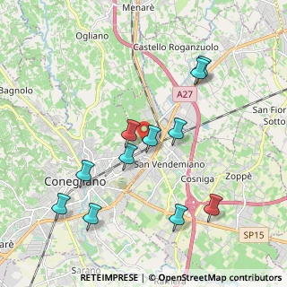 Mappa Via Raffaello, 31020 San Vendemiano TV, Italia (2.00909)