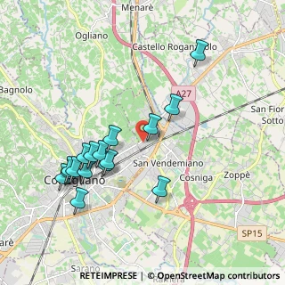 Mappa Via Raffaello, 31020 San Vendemiano TV, Italia (1.95563)