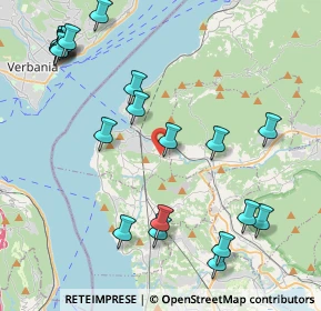 Mappa Laveno Mombello, 21014 Laveno-Mombello VA, Italia (4.9685)