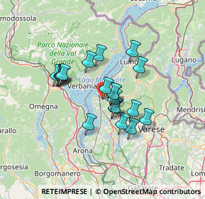 Mappa Laveno Mombello, 21014 Laveno-Mombello VA, Italia (10.142)