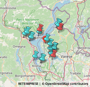 Mappa Laveno Mombello, 21014 Laveno-Mombello VA, Italia (10.335)