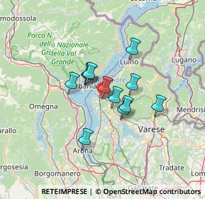 Mappa Via L. Arioli, 21014 Laveno-Mombello VA, Italia (8.86417)