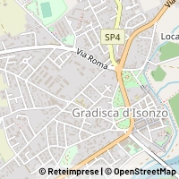 지도 Gradisca d'Isonzo