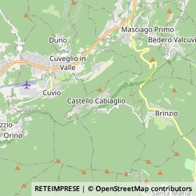 Mappa Castello Cabiaglio