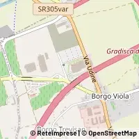 Hartă Gradisca d'Isonzo
