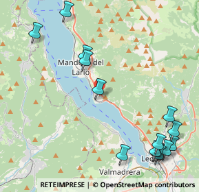 Mappa 23821 Abbadia Lariana LC, Italia (5.495)