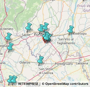 Mappa Via Corva, 33082 Azzano Decimo PN, Italia (16.63929)