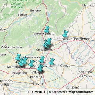 Mappa Vicolo Roma, 31020 San Vendemiano TV, Italia (14.2345)