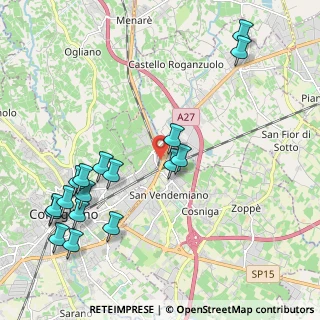 Mappa Vicolo Roma, 31020 San Vendemiano TV, Italia (2.46059)