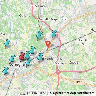 Mappa Vicolo Roma, 31020 San Vendemiano TV, Italia (2.52667)