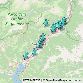 Mappa Via Vincenzo Federici, 25047 Darfo Boario Terme BS, Italia (6.42778)