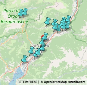 Mappa Via Stazione, 25047 Darfo Boario Terme BS, Italia (6.90333)