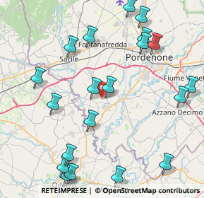 Mappa Via Croce, 33070 Brugnera PN, Italia (10.044)