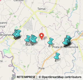 Mappa Via Croce, 33070 Brugnera PN, Italia (2.045)