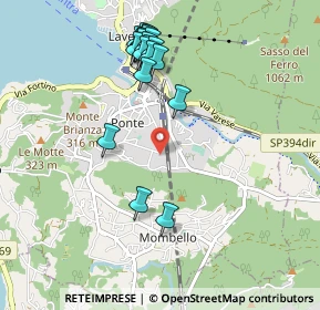 Mappa Via S. Pellico, 21014 Laveno-Mombello VA, Italia (1.011)