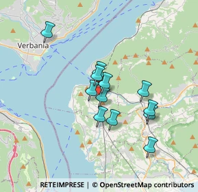 Mappa Via S. Pellico, 21014 Laveno-Mombello VA, Italia (2.7575)