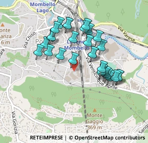 Mappa Via S. Pellico, 21014 Laveno-Mombello VA, Italia (0.41034)