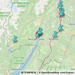 Mappa Via Ippolito Pederzolli, 38066 Riva del Garda TN, Italia (17.69917)