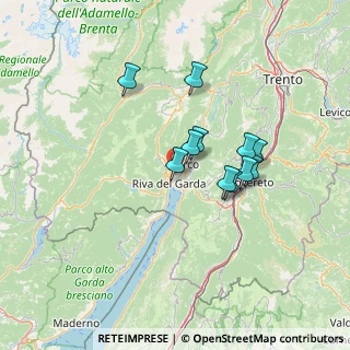 Mappa Via Ippolito Pederzolli, 38066 Riva del Garda TN, Italia (10.73818)