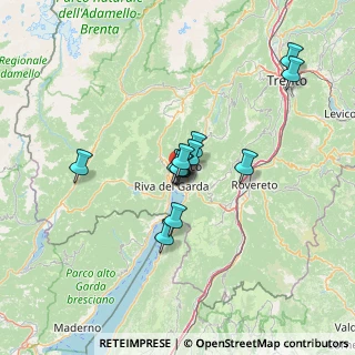 Mappa Via Ippolito Pederzolli, 38066 Riva del Garda TN, Italia (9.64308)