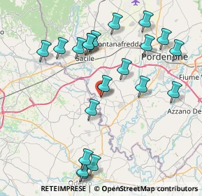 Mappa Via Giovanni Giolitti, 33070 Brugnera PN, Italia (8.808)