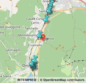 Mappa Via Casa del Gallo, 28883 Gravellona Toce VB, Italia (2.49077)