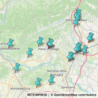 Mappa Via Ospedale, 31053 Pieve di Soligo TV, Italia (10.2685)
