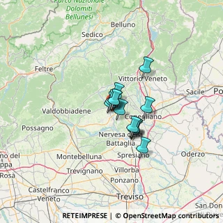 Mappa Via Ospedale, 31053 Pieve di Soligo TV, Italia (6.92462)